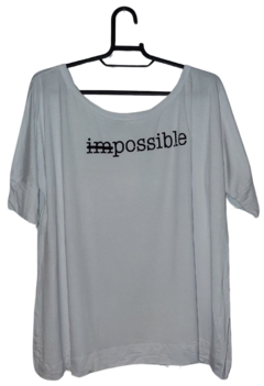Camiseta Impossible Viscolycra White