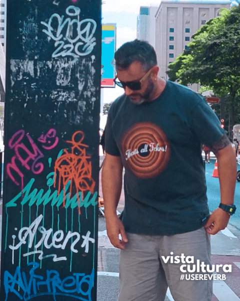 Imagem do banner rotativo Reverb Camiseta Cultura Pop