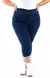Calça Jeans Feminina - Extreme Power Comfy Capri Blue - loja online