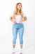 Calça Jeans Feminina - Extreme Power Comfy Capri Clara - comprar online