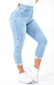 Imagem do Calça Jeans Feminina - Extreme Power Comfy Capri Clara