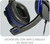 Headset Gamer AR-S501 Preto com azul c/microfone K-MEX - comprar online