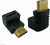 Adaptador Plug HDMI Macho para HDMI Fêmea em L 90 Graus - comprar online