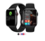 Relógio inteligente smartwatch s8 troca pulseira ligações monitor cardíaco android e ios preto