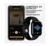 Relógio inteligente smartwatch s8 troca pulseira ligações monitor cardíaco android e ios preto na internet
