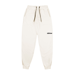 CALÇA DE MOLETOM OFF WHITE - ABLOW