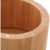 Saleiro De Mesa Redondo 9x6cm em Bambu - Lyor - Dual Home