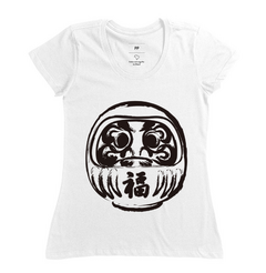 Daruma, preto e branco - Tylevo Store