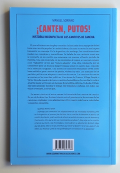 ¡Canten, putos! - Manuel Soriano - comprar online