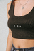 Crop Top Negro - comprar online