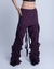 calça wide trousers purple - comprar online