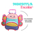 Mochila Infantil Meninas Com Rodinhas Unicornio - loja online