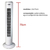 Ventilador de Torre Circulador de Ar de Coluna - 220v - comprar online