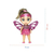 Imagem do Boneca Shiny Angels 3 em 1 Sereia Fada e Bailarina Infantil