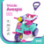 Triciclo Infantil Motoca De Passeio Andador Avespa com Pedal e Cesto Pink - comprar online