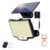 Projetor Solar à Prova D'Água com Sensor de Movimento: Ilumine Seu Espaço com 106 LEDs - comprar online