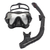 Conjunto Profissional de Máscara de Mergulho para Adultos - Óculos e Tubo de Natação de Alta Qualidade na internet
