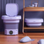Liberte-se da Lavanderia Tradicional! Máquina de Lavar Portátil e Dobrável - Compacta, Poderosa e Perfeita para sua Casa - comprar online