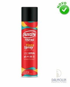 TINTA SPRAY USO G. PRETO BRILHO ONU 1950 - DURIN