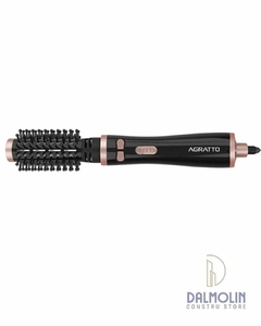 ESCOVA DE CABELO ROTATIVA DELLA ECR 03 PR BIVOLT SELETIVO 1200/1000W AGRATTO