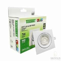 SPOT EMBUTIR QUADRADO ALLTOP LED PAR20 7W 6500K 45-7897079083590