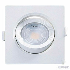 SPOT EMBUTIR QUADRADO ALLTOP LED PAR20 7W 3000K 45-7897079083583 - comprar online