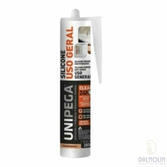 SILICONE 260ML USO GERAL INCOLOR/TRANSPARENTE UNIPEGA (FICA INCOLOR APOS 24H) HIBRIDO - comprar online