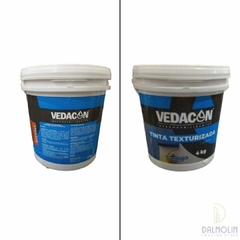 VEDACON TINTA TEXTURIZADA 4KG na internet