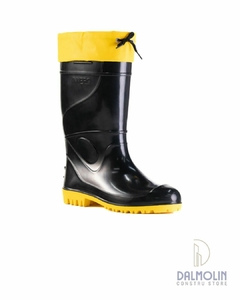 BOTA AQUA C. LONGO PRETA MEMBRANA FINA - Nr. 41