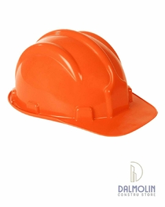 CAPACETE PLT C/ SELO INMETRO - LARANJA - C.A. 31469