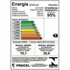 CHUVEIRO ACQDUO FLEX BC 220V / 6800W - LORENZETTI - Dalmolin Constru Store