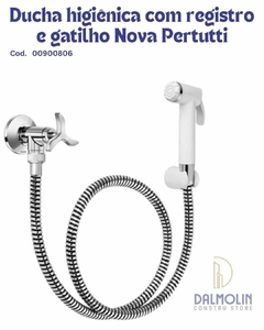 Ducha higiênica com registro e gatilho Nova Pertutti - DOCOL - comprar online