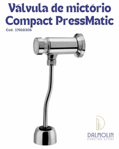 VALVULA PARA MICTORIO PRESSMATIC COMPACT CHROME - DOCOL - comprar online