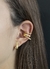 EAR CUFF 3 ARGOLAS CRAVEJADA