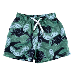 8530 Short de baño estampado surfer