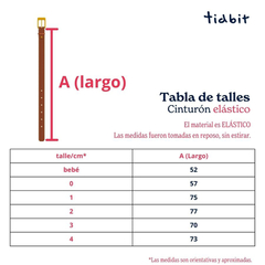 500 Cinturón elástico verde inglés - comprar online