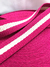 Alça de Algodão Reforçada 3 cm Pink com faixa Cru - MW 433 - comprar online