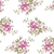 Tricoline Estampado Floral Branco/Rosa 1315-02