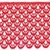 Renda Guipir 6 cm Vermelho - CHL 160