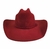 Chapéu Jeito de Cowboy de Lã Bordô - comprar online