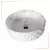 BOWL LOZA (463-6) MOD. CIRCULAR MARMOLEADO BLANCO C/GRIS DIAMANTE - FRATELLI