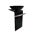 MUEBLE LAVABO PEDESTAL DE VIDRIO BEGRO MOD- -85701