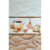 MAYOLICA FLOR HUESO/MARRON COCINA 30X60 RECTIFICADO