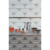 MAYOLICA TRAMA GRIS/PLATA COCINA 30X60 RECTIFICADO