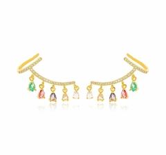 BRINCO EAR CUFF PEDRINHAS - comprar online