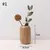 Vaso decorativo de madeira - Lovely Ideas Store