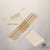 Kit Canudos de Bambu com Escova de Limpeza 14597 - comprar online