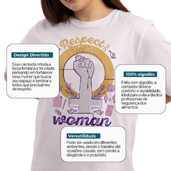 Camiseta - Woman Respect - comprar online