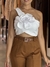 CROPPED FLOR BRANCO