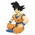 Dragon Ball Z Figura Goku Super Sayayin Sentado Happy Juguete Saiyajin Guerrero 11cm - comprar en línea